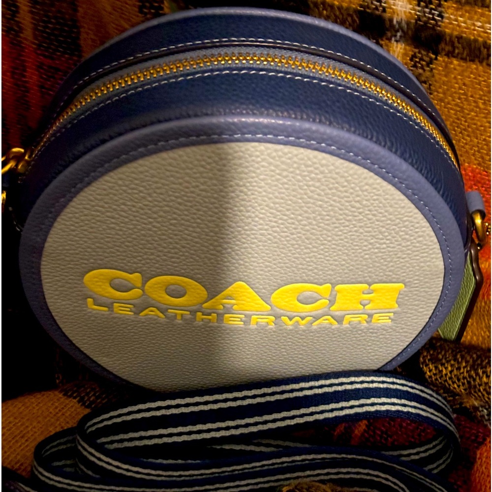 Coach Kia Circle Bag in Colorblock